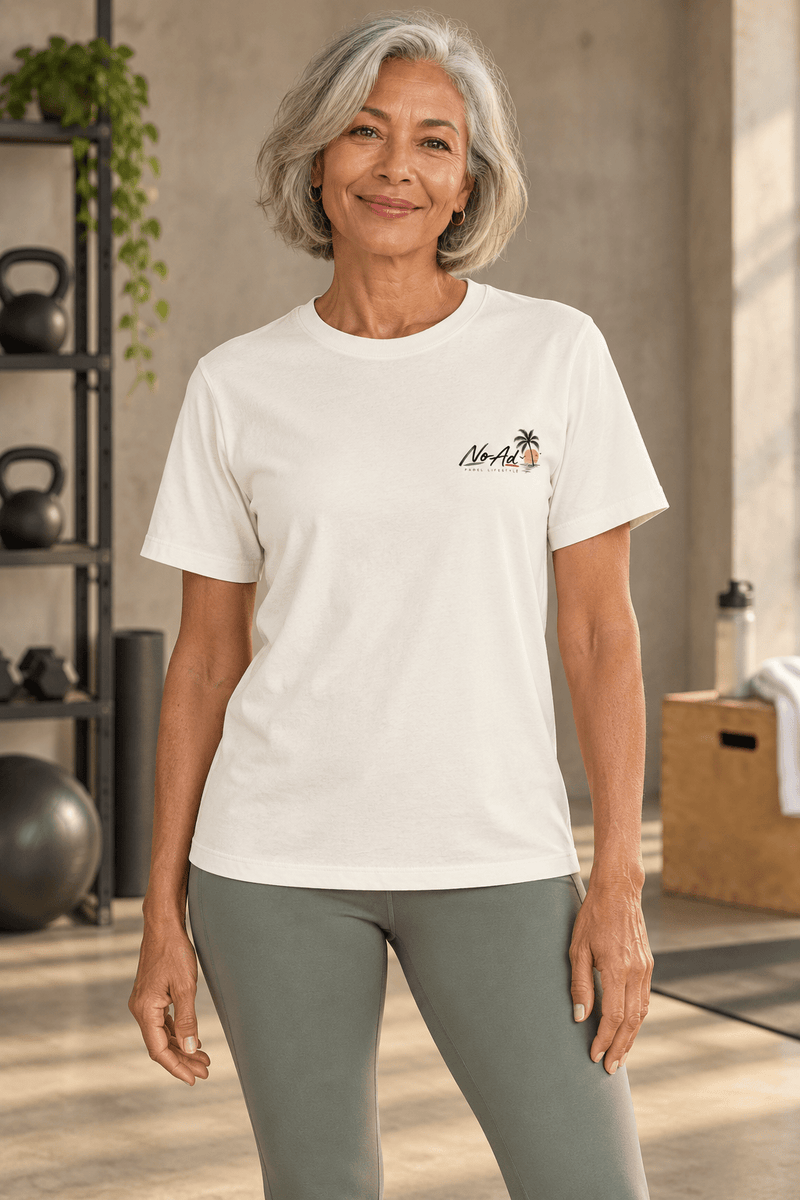 T-shirt femme coupe décontractée — NO-AD - NO-AD