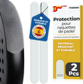 Palbea Protection pour Raquette de Padel - Paquet de 2 pièces. - NO-AD
