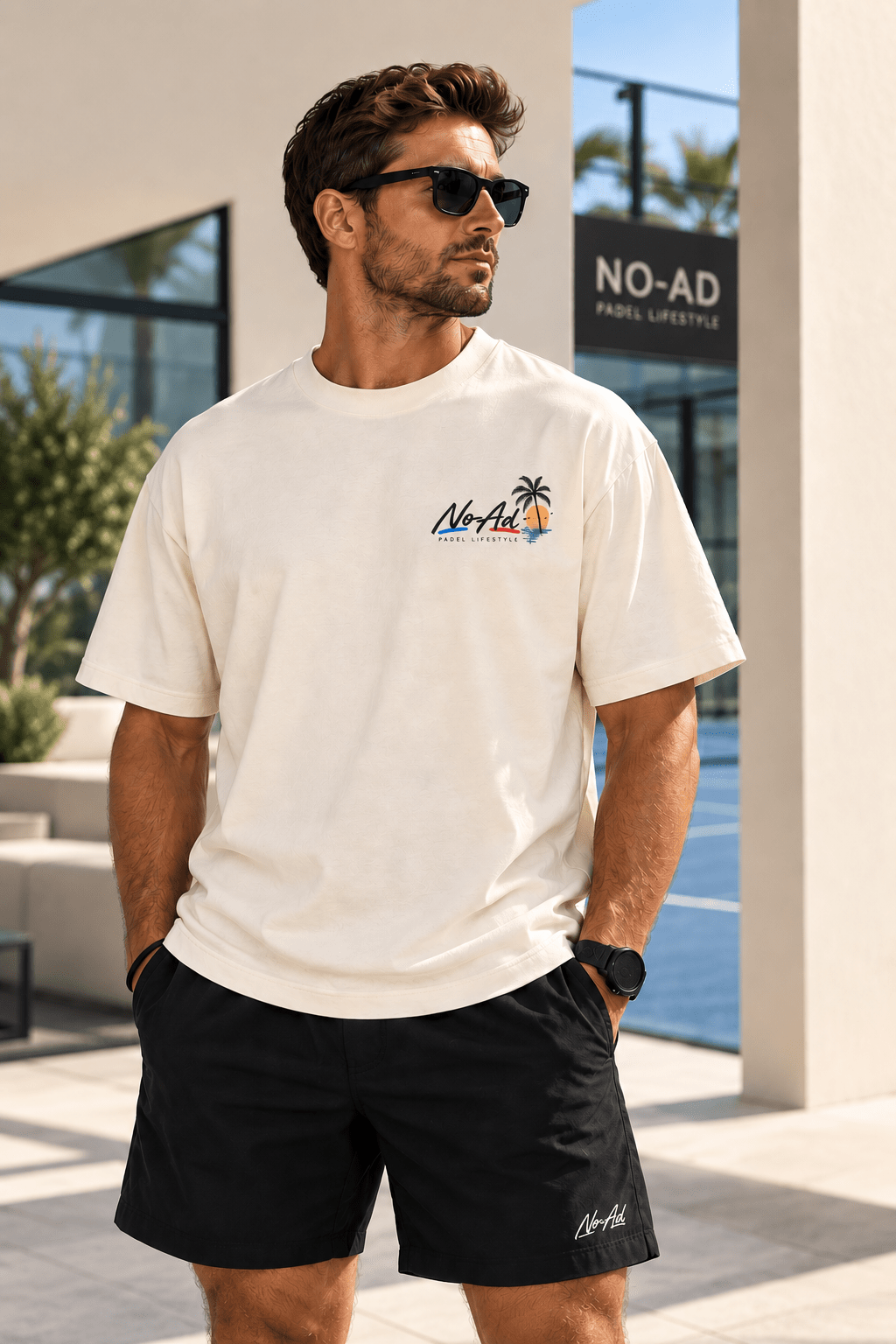 T-shirt Boxy Homme — NO-AD - NO-AD
