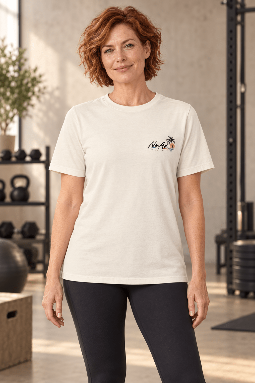 T-shirt femme coupe décontractée — NO-AD - NO-AD