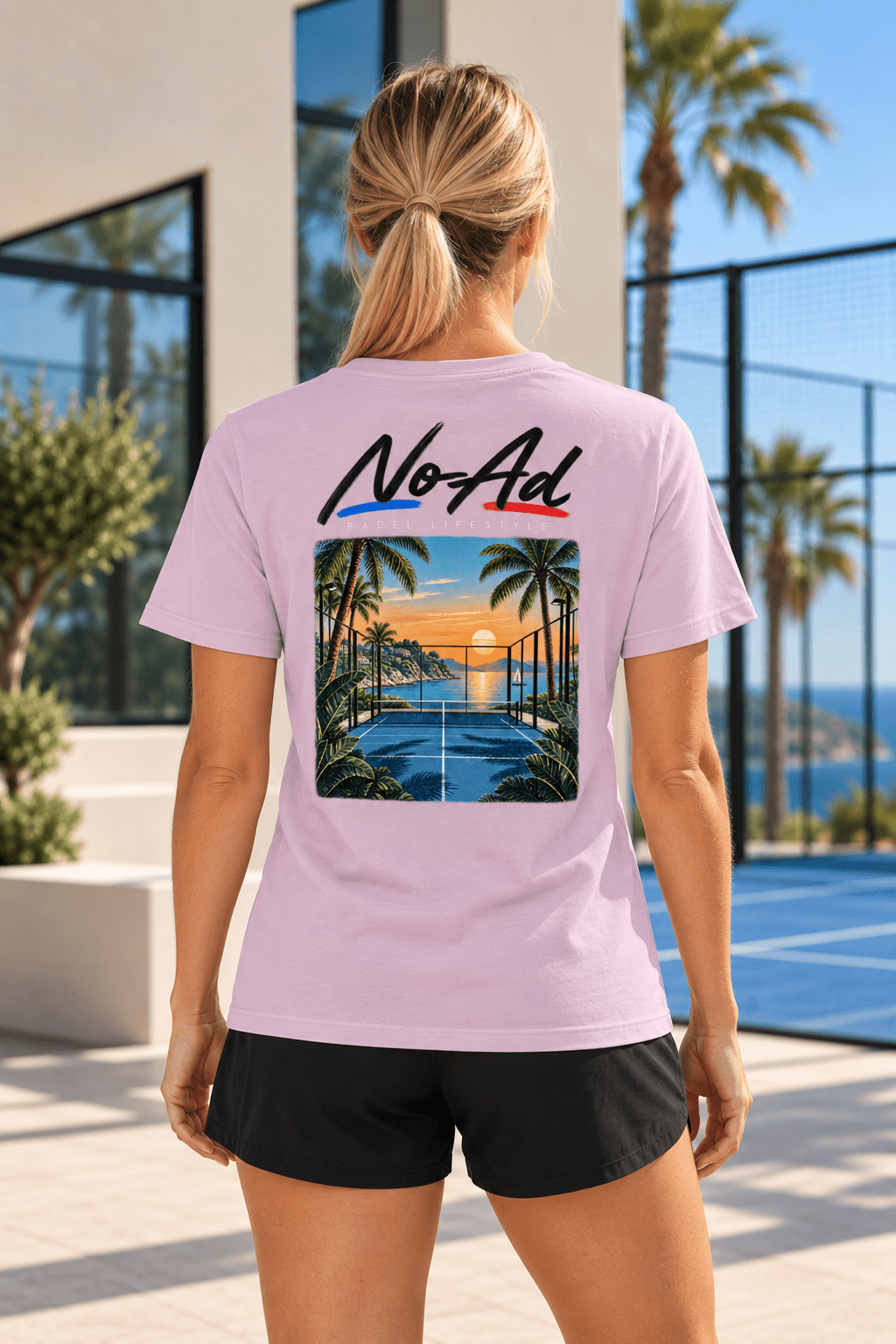T-shirt femme coupe décontractée — NO-AD - NO-AD
