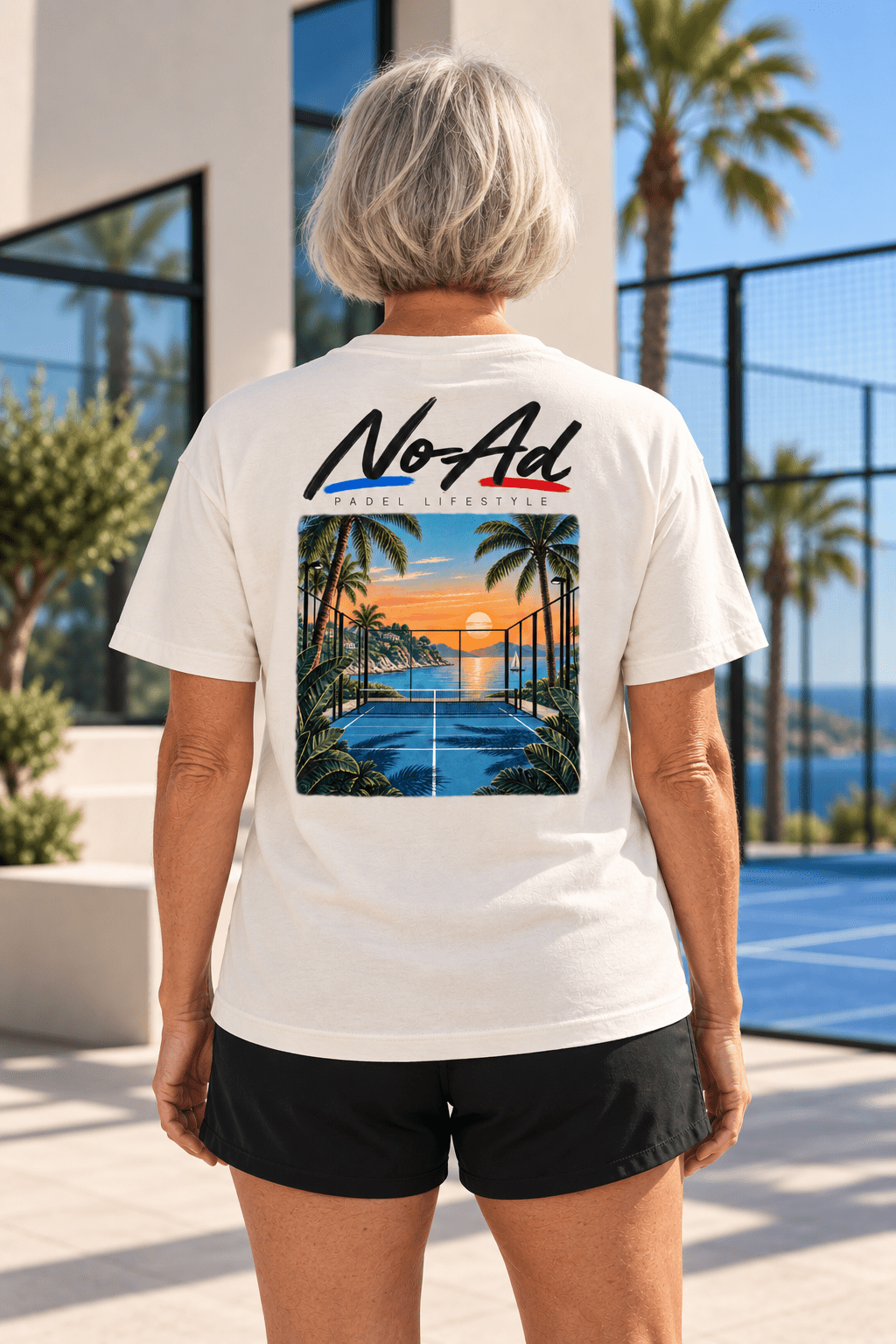 T-shirt femme coupe décontractée — NO-AD - NO-AD