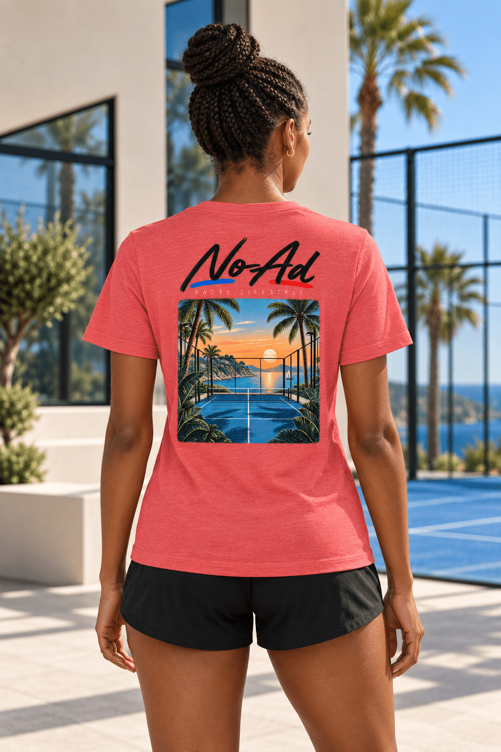 T-shirt femme coupe décontractée — NO-AD - NO-AD