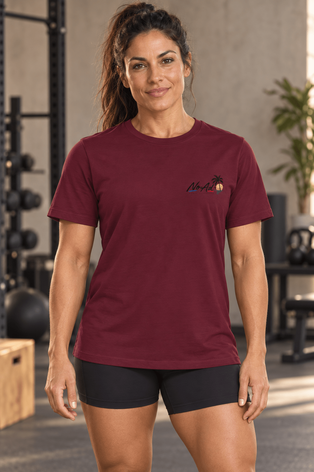 T-shirt femme coupe décontractée — NO-AD - NO-AD