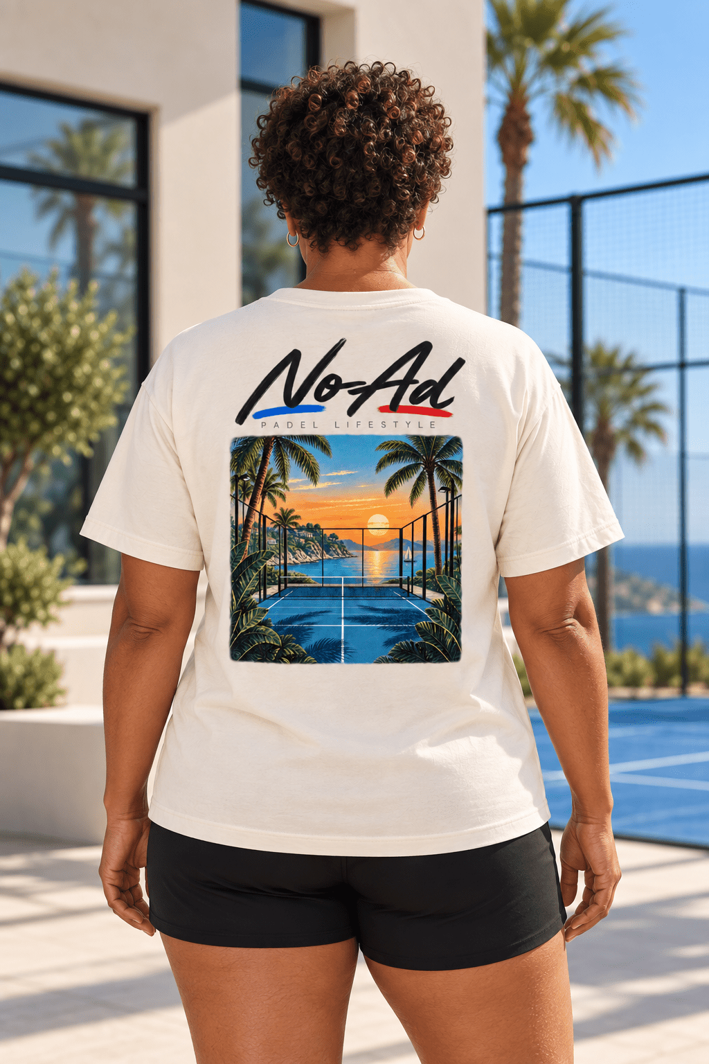 T-shirt femme coupe décontractée — NO-AD - NO-AD